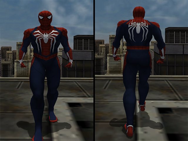 SpiderMan The Movie PS4 skin addon - Mod DB