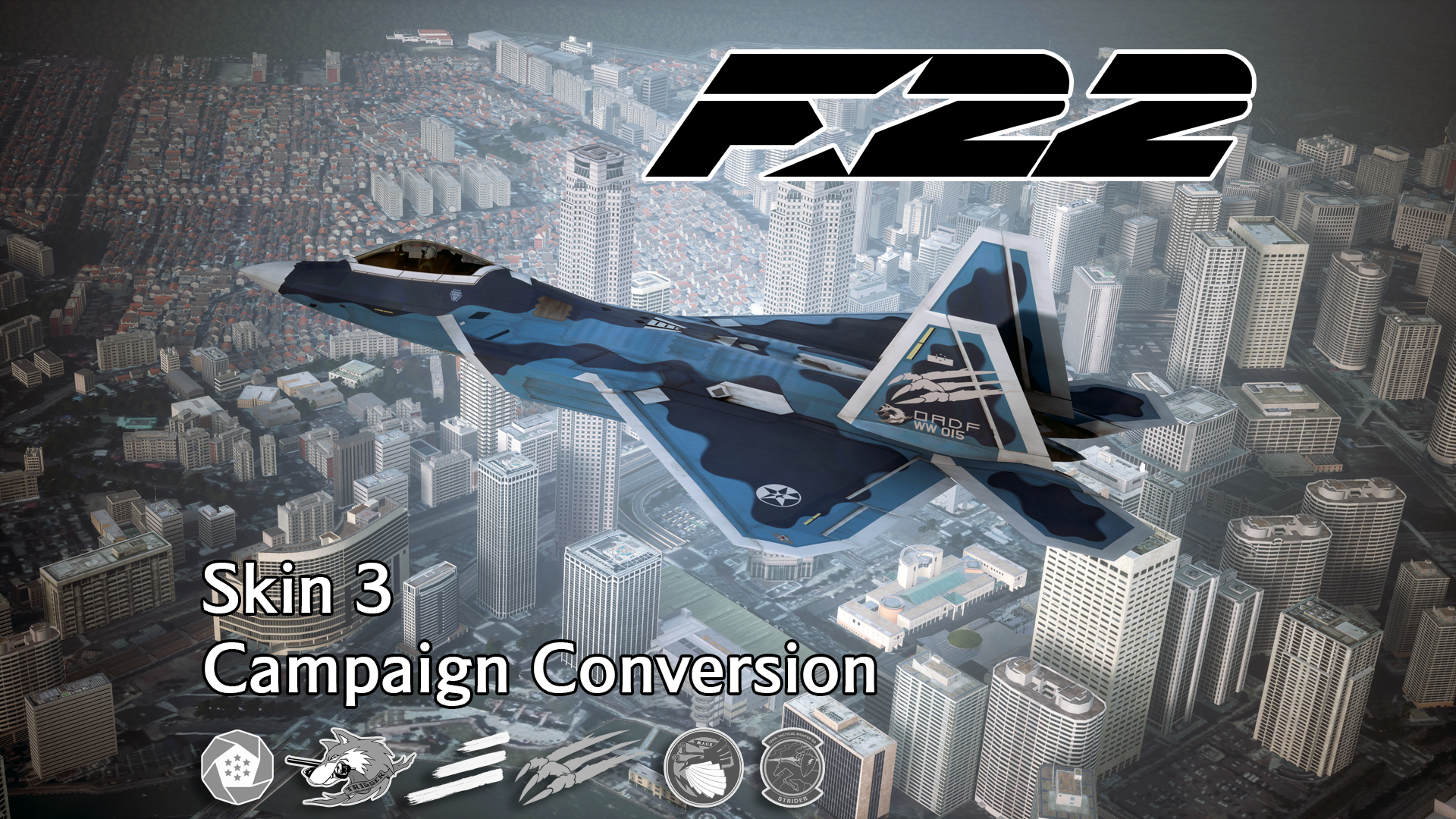 F-22A -Emilia- Mod - Ace Combat 7: Skies Unknown Mods