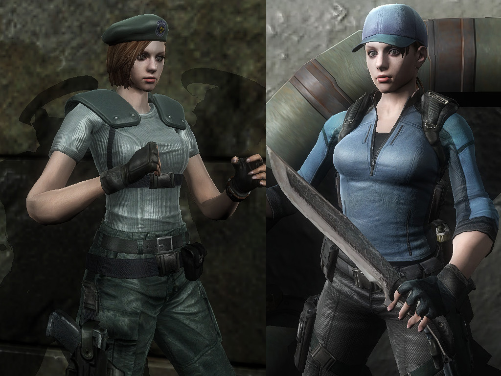 DOOM3 Jill(STARS) player model addon - ModDB