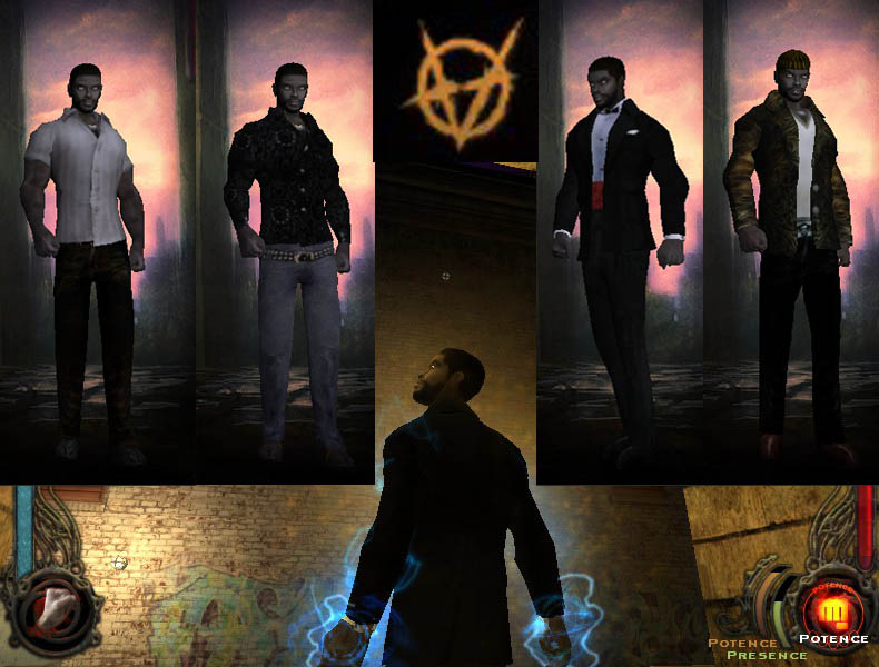 Vampires male pack Pc. by Marius217 addon - Vampire: The