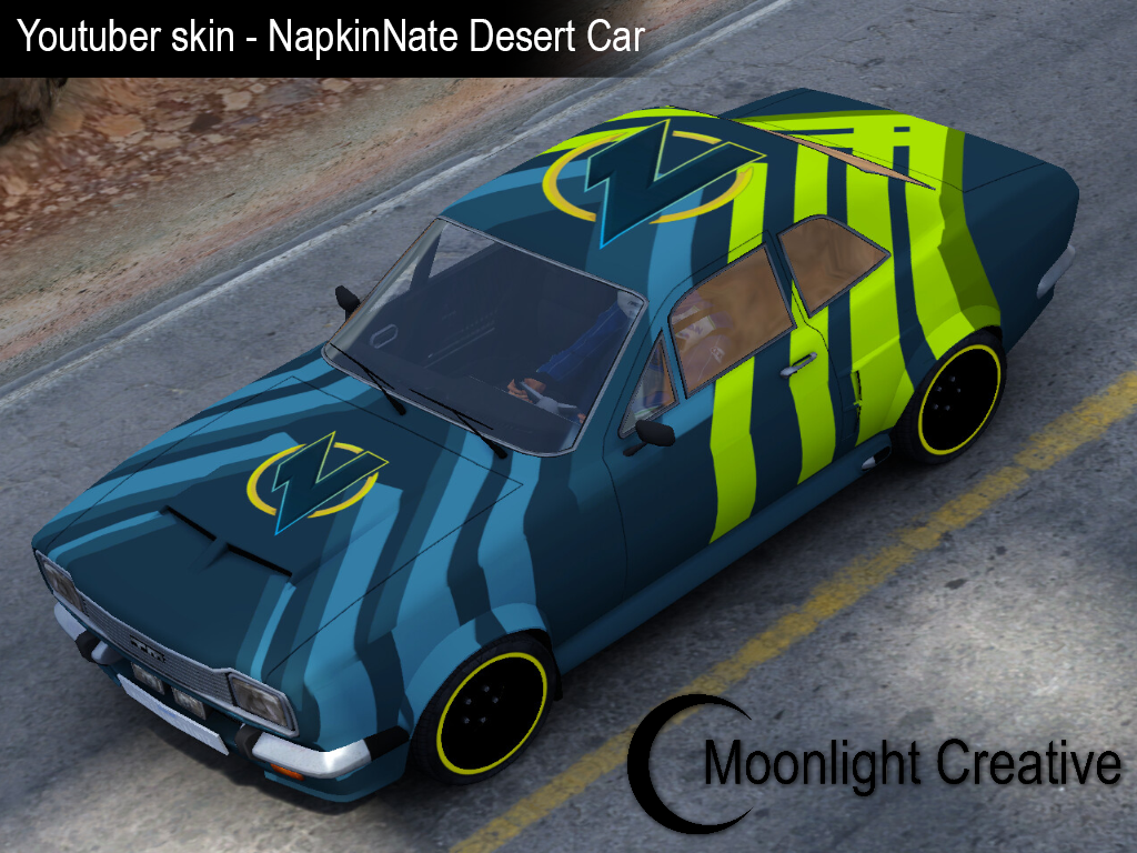 Trackmania 2 Skin Napkinnate S Desert Car Addon Trackmania