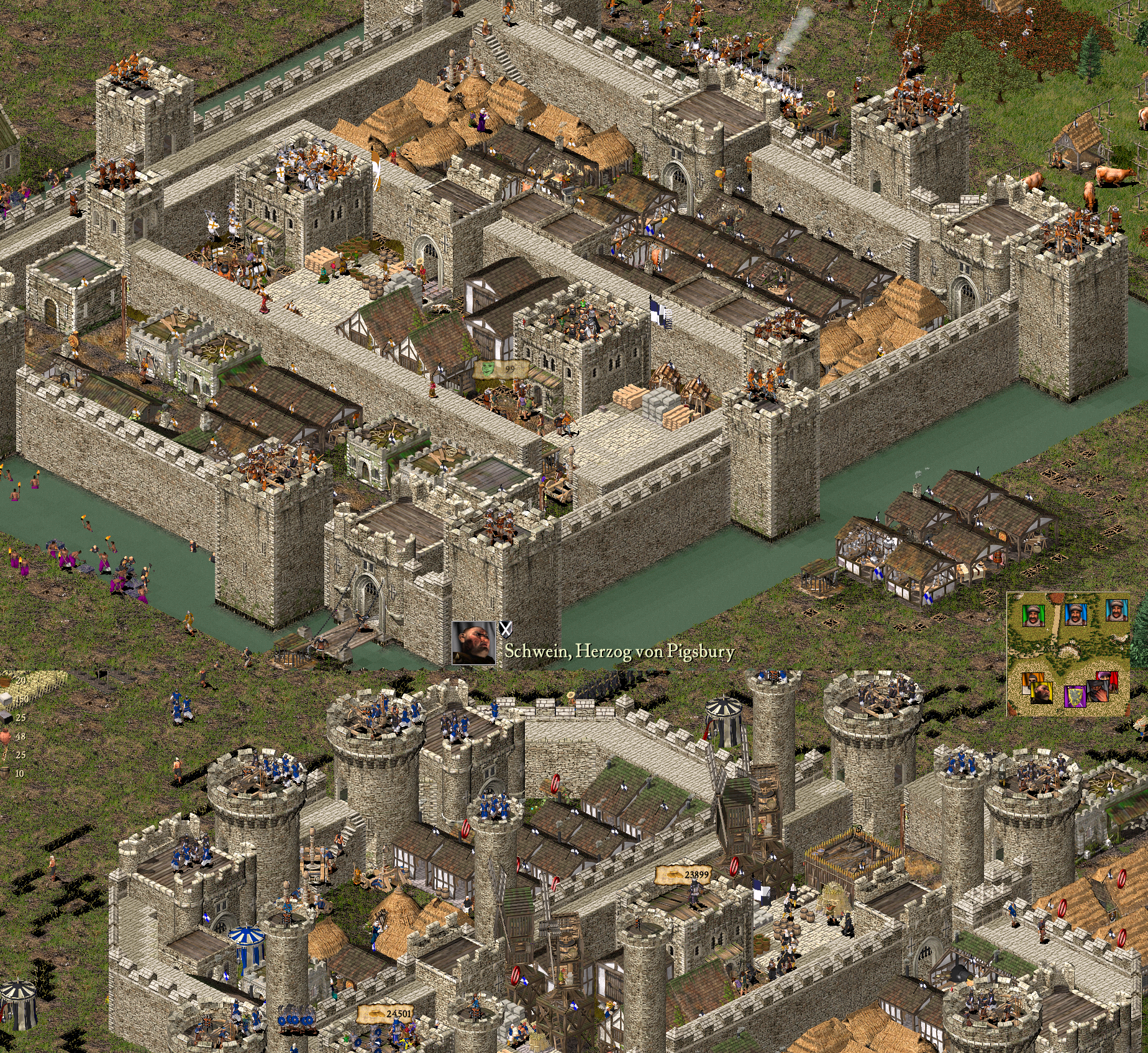stronghold crusader german
