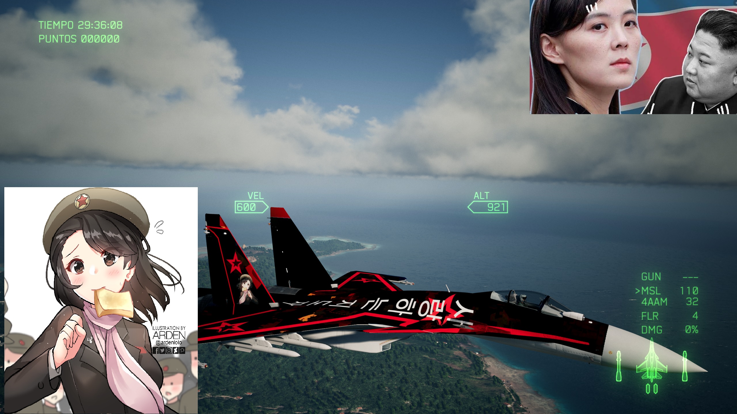 Armando on X: kim-yo-jong ace combat 7 mod @Ace_Combat_Fan #ACE7 #ACECOMBAT    / X