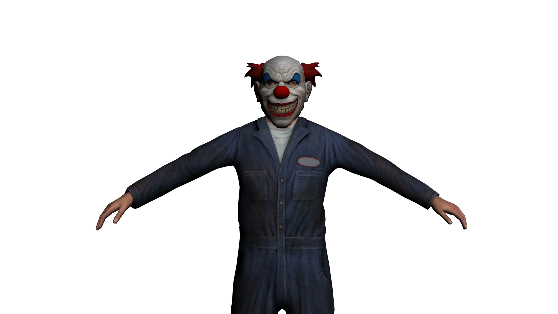 Killer Clown Mask Model A Addon - Manhunt 2 - ModDB