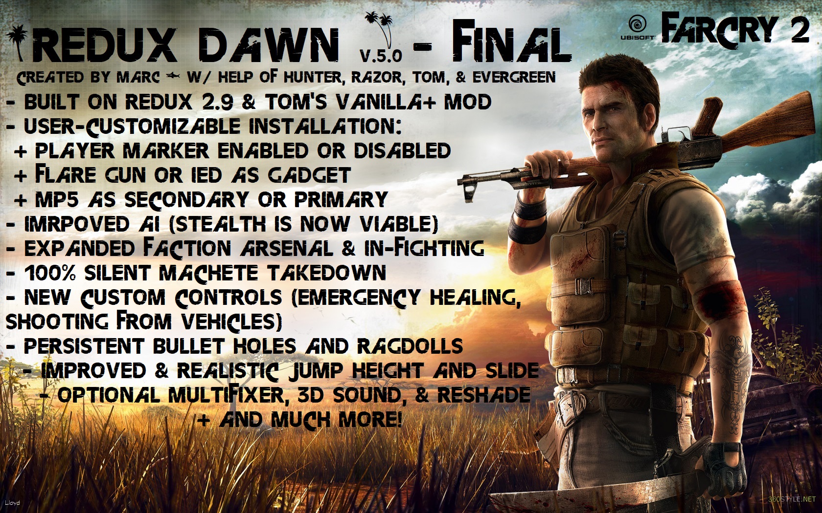 Redux Dawn v.5.0 Final [100% Silent Machete, ReShade, MultiFixer