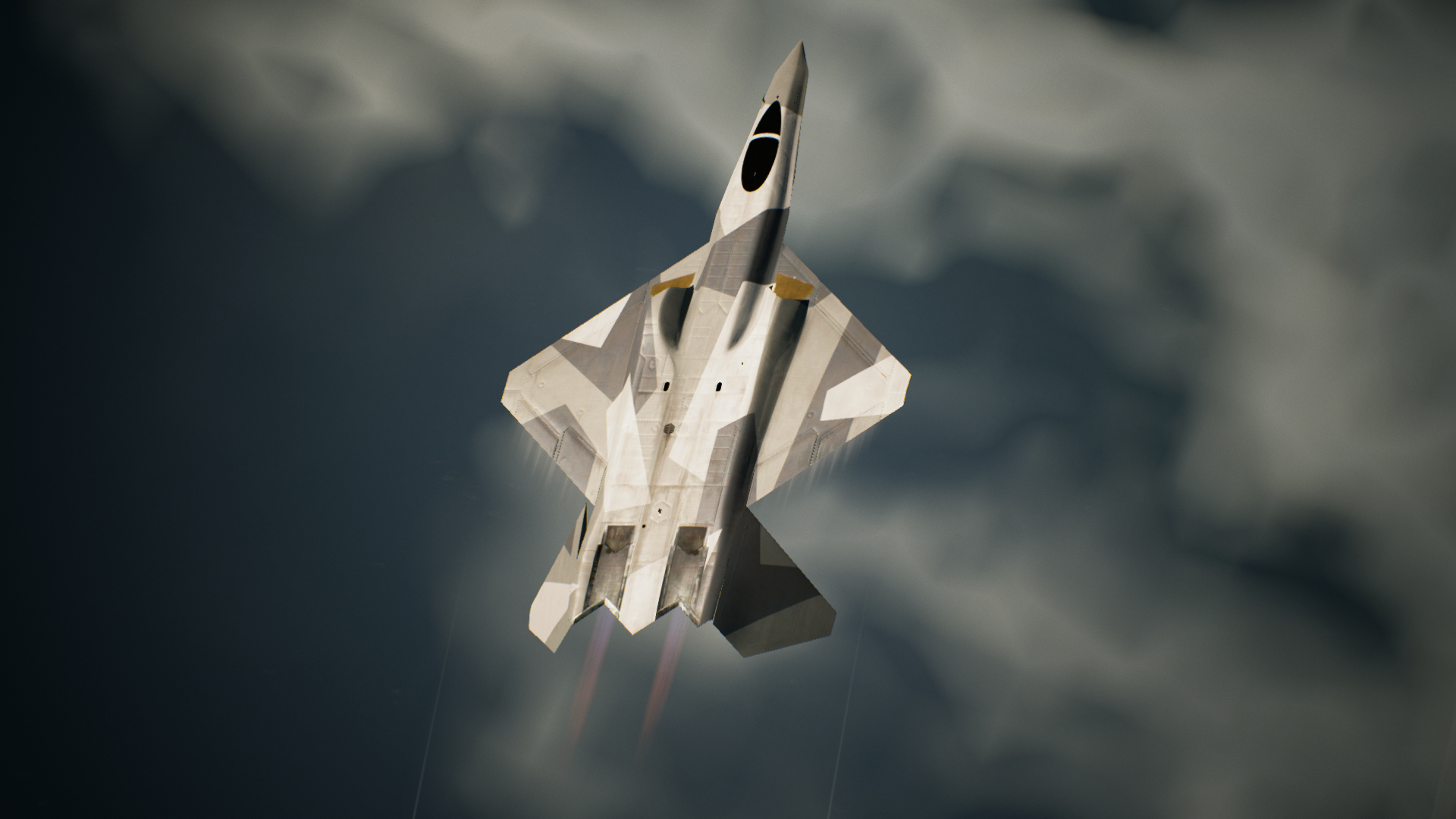 YF-23 Black Widow II - Splinter Camouflage addon - Ace Combat 7: Skies ...