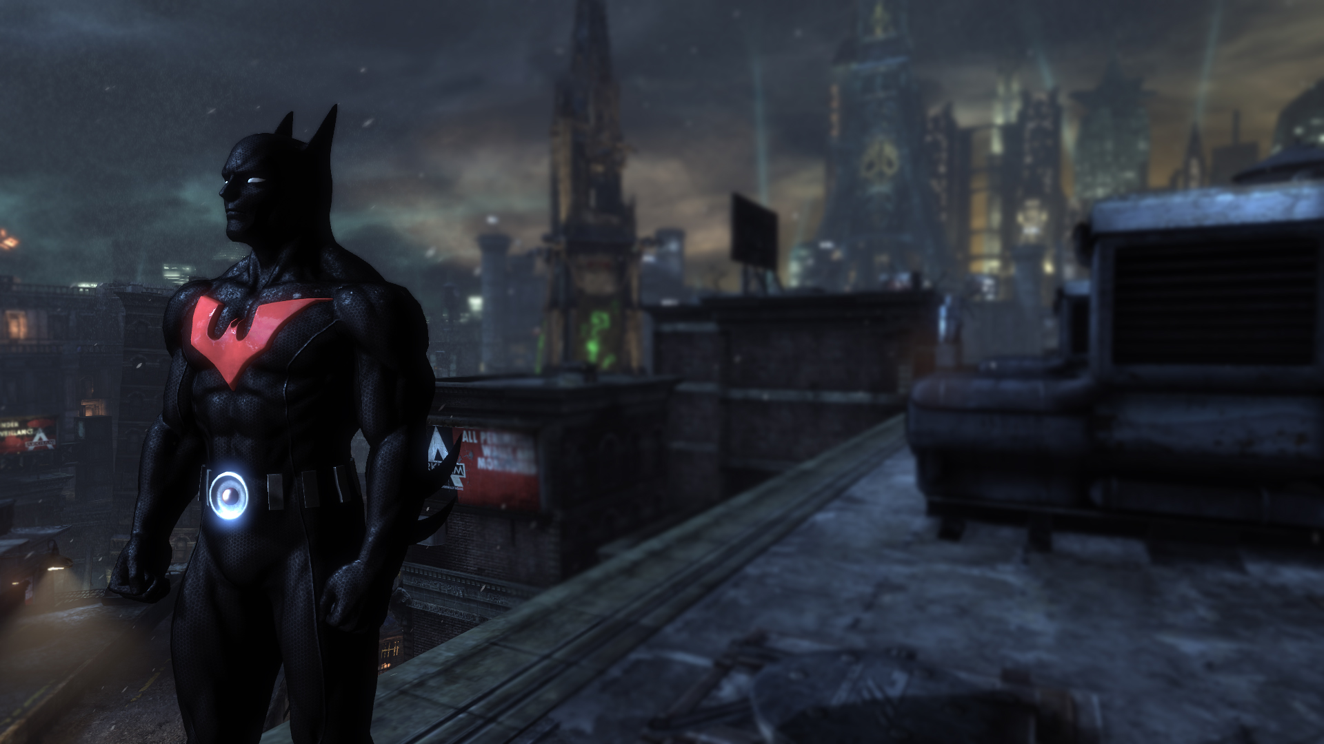 Dark Theme Batman Beyond addon - Batman: Arkham City - Mod DB