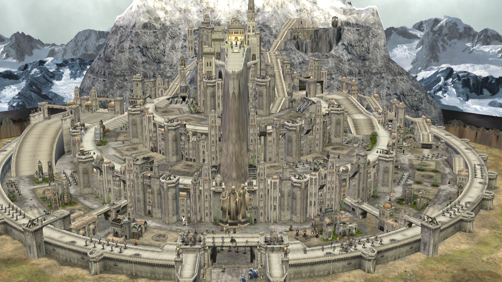 Minas Tirith HD Wallpapers and Backgrounds