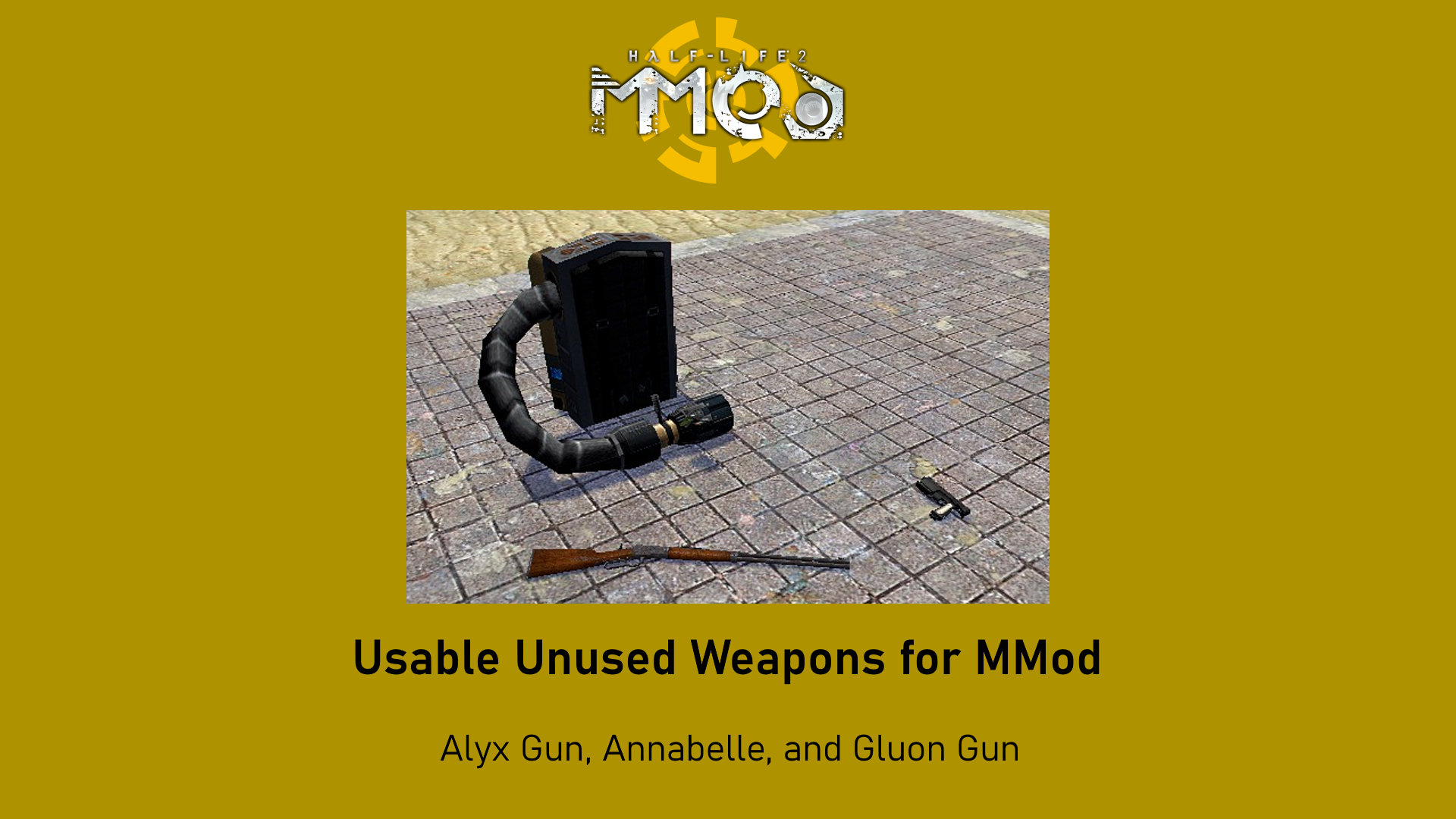 Garry's Mod 9 Mmod Weapon Port [Garry's Mod 9] [Mods]
