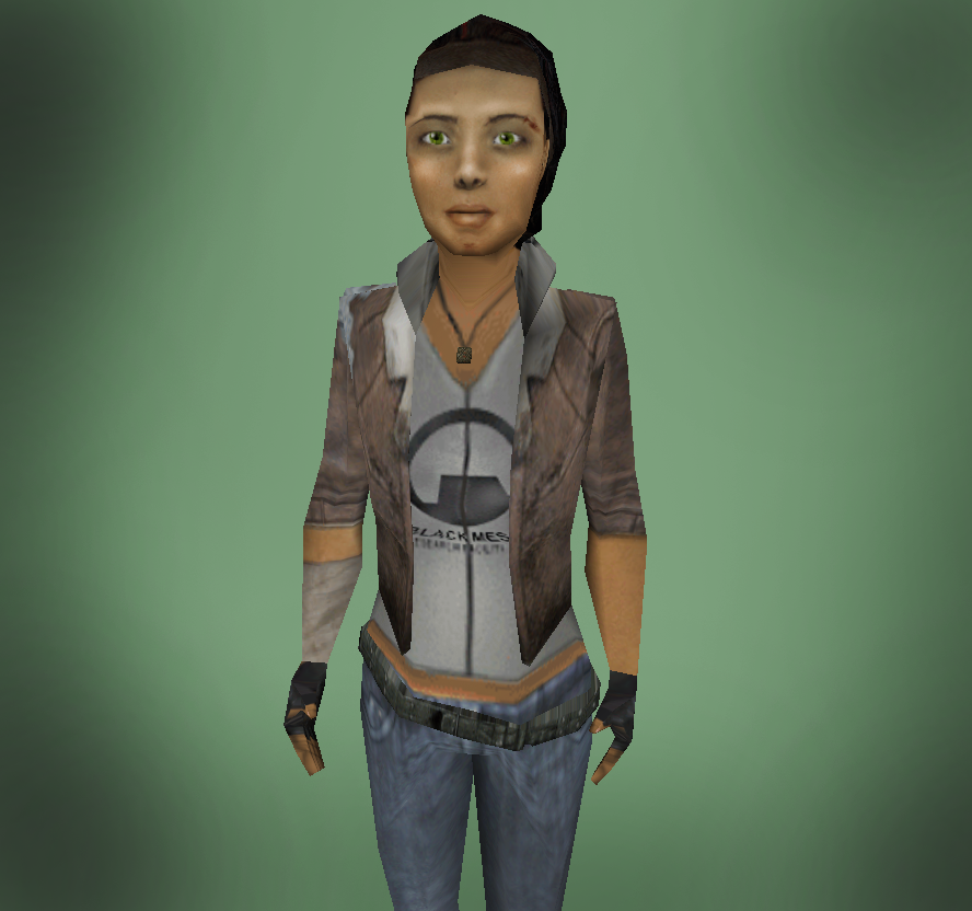 Alyx Vance Recreated In Goldsources Addon Half Life Mod Db