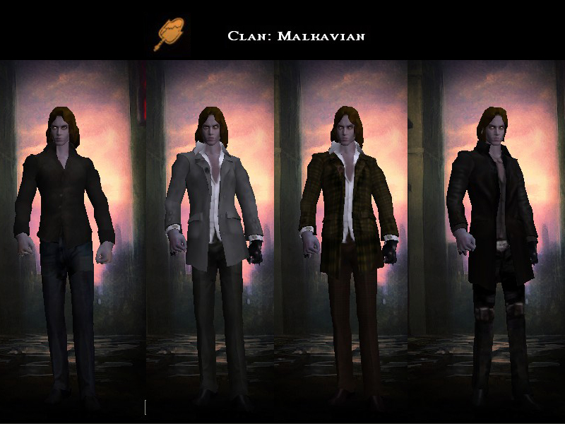 Vampires male pack Pc. by Marius217 addon - Vampire: The