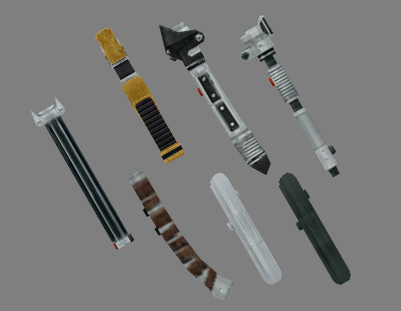 Star Wars Galaxies Lightsabers (for modders) file - ModDB