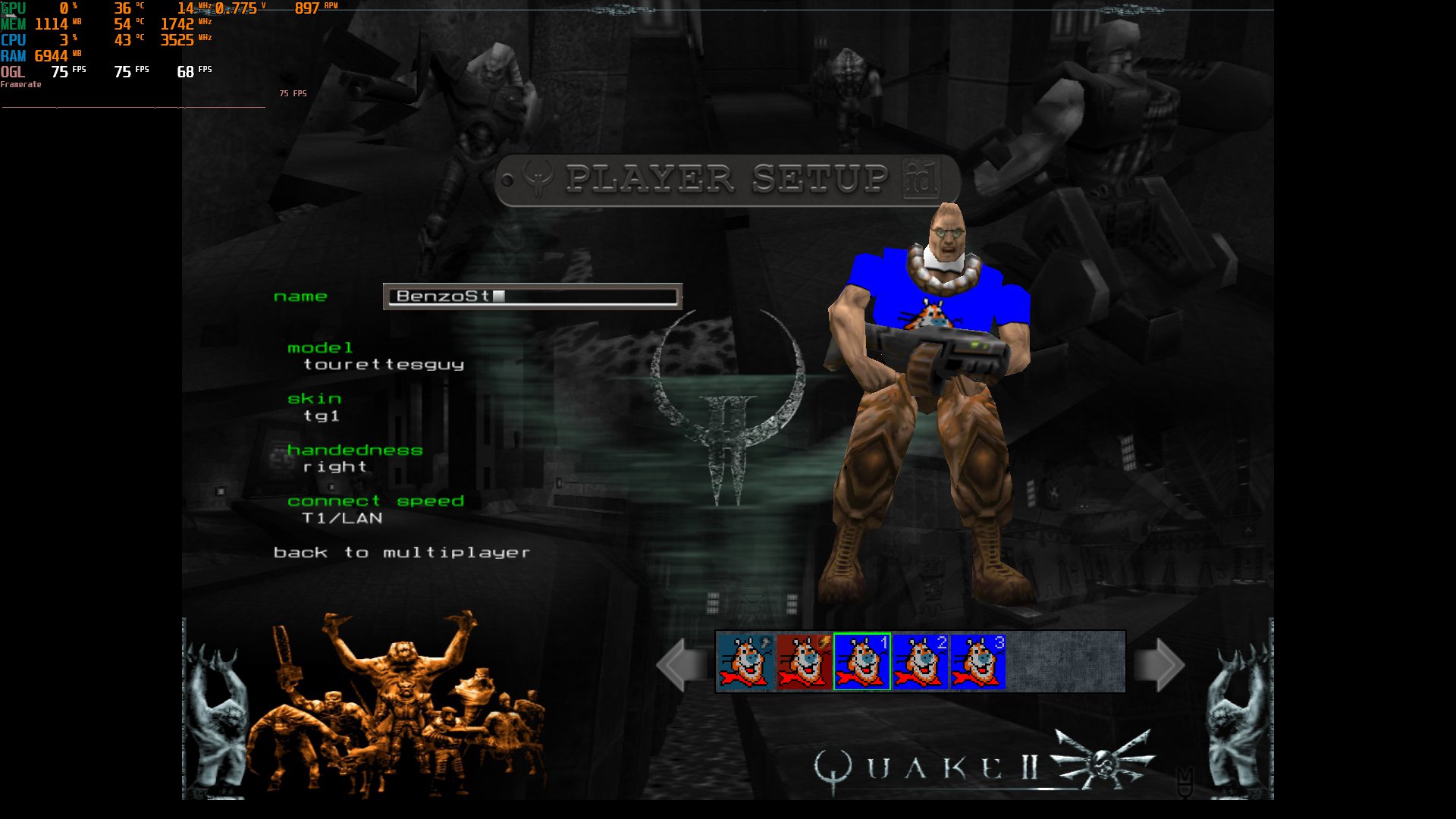60% Quake II on