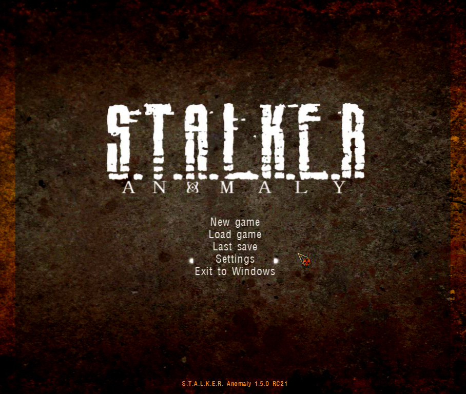 SH2 Inspired Main Menu addon - S.T.A.L.K.E.R. Anomaly mod for S.T.A.L.K ...