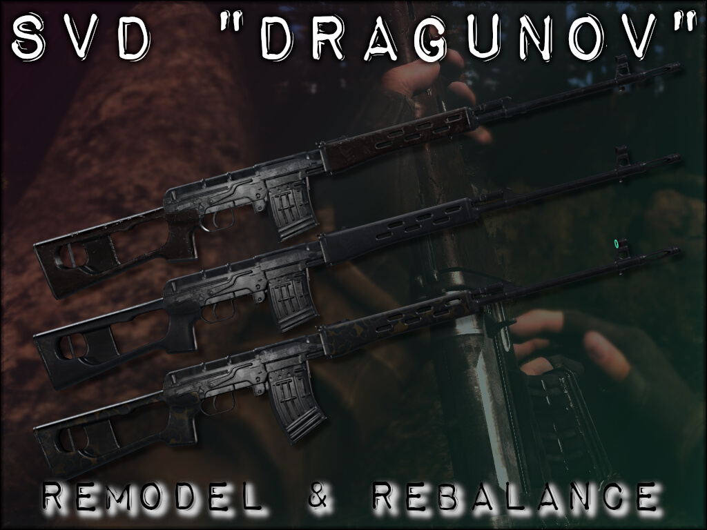 Dragunov SVD sniper rifle - AKI Mods Workshop