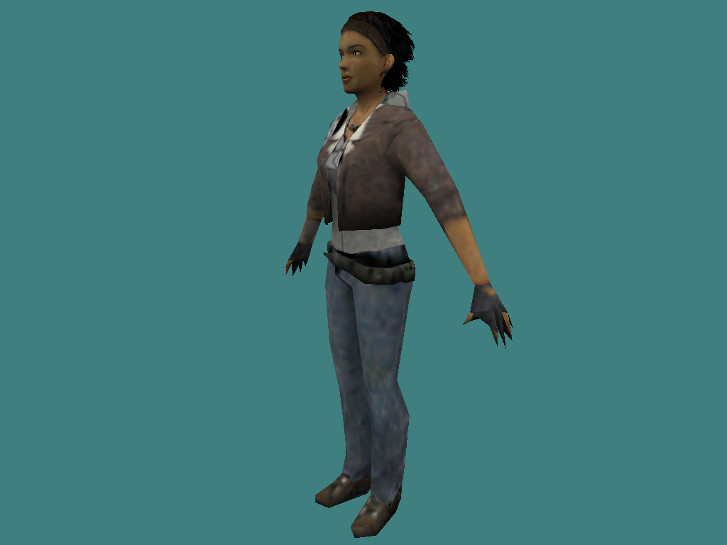 Early Alyx Model v3 [Half-Life 2] [Mods]