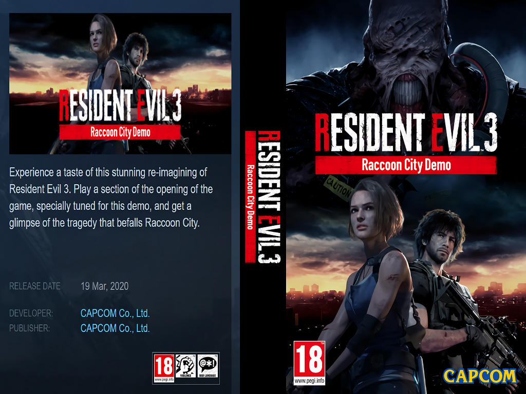 Resident Evil 3: Raccoon City Demo en Steam