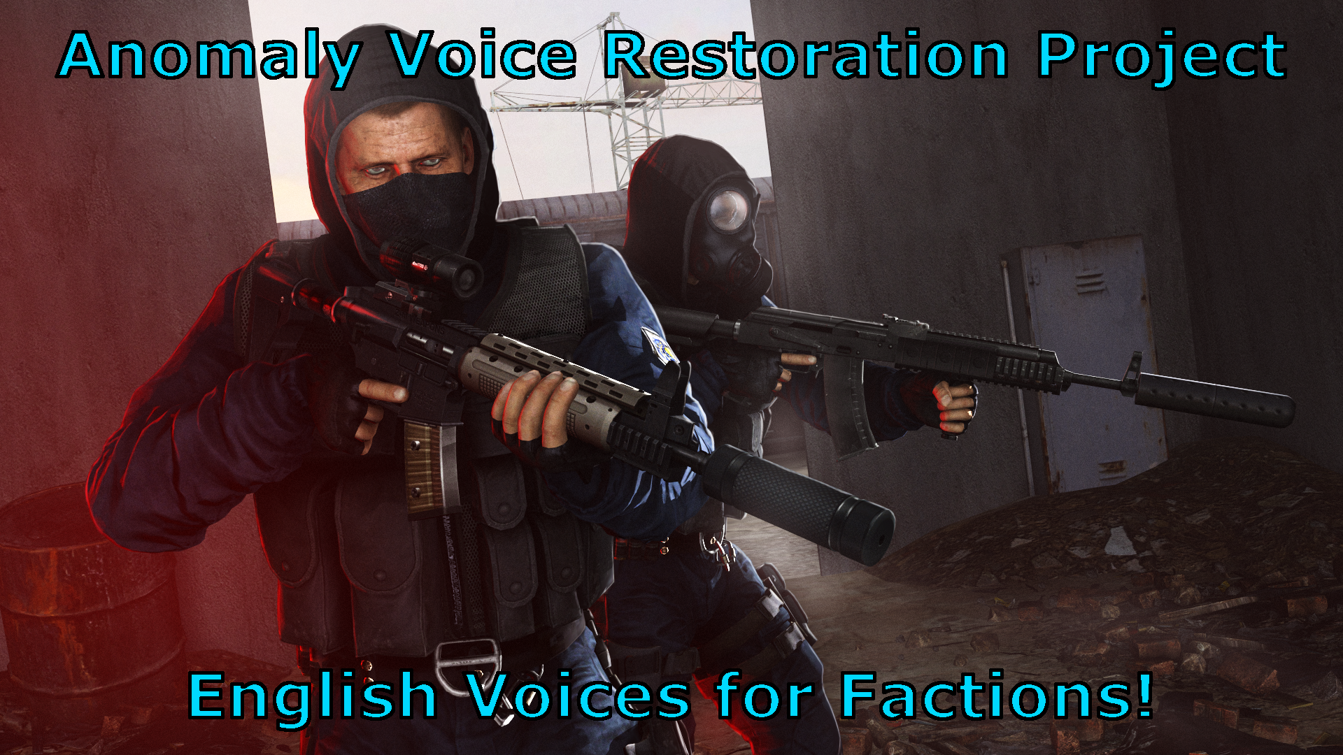 Anomaly English Voice Restoration Project addon - ModDB