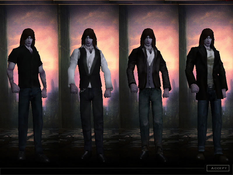 Vampires male pack Pc. by Marius217 addon - Vampire: The