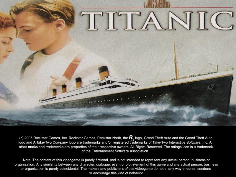 LoadingScreen Titanic Mod Gta San Andreas addon - Mod DB