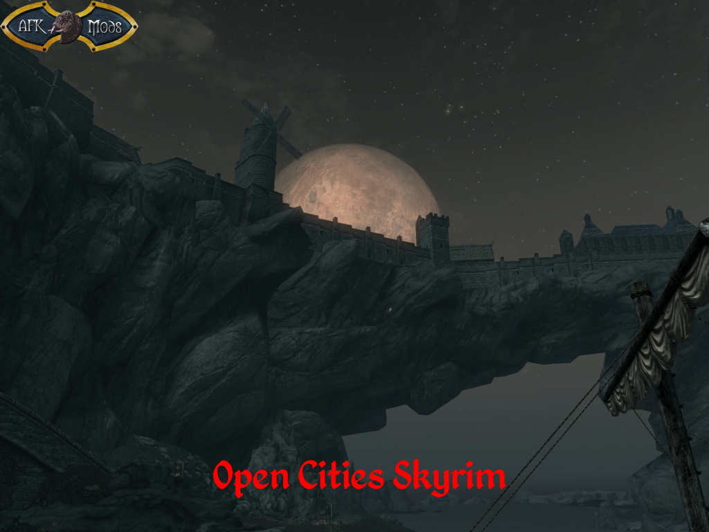 open cities of skyrim