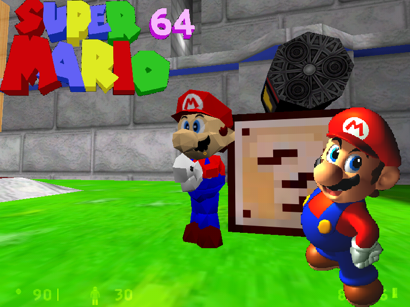 Mario is now in 'Garry's Mod' with his entire 'Super Mario 64