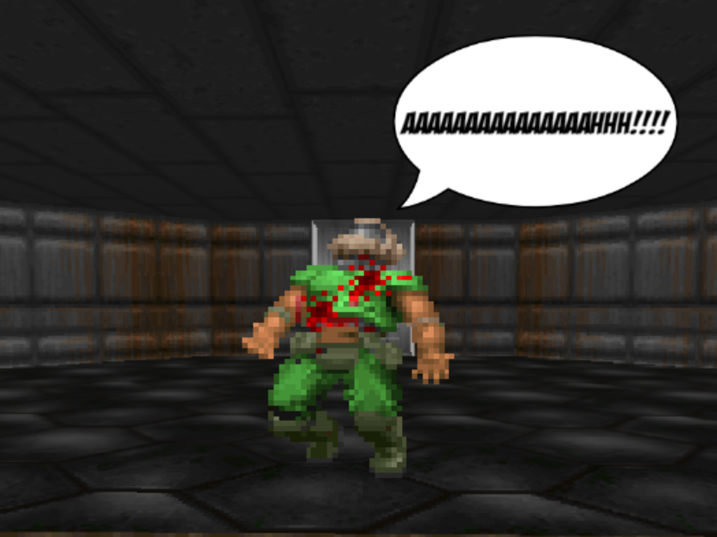BD V21 Old Doomguy Player Death Scream Sounds Addon Mod DB