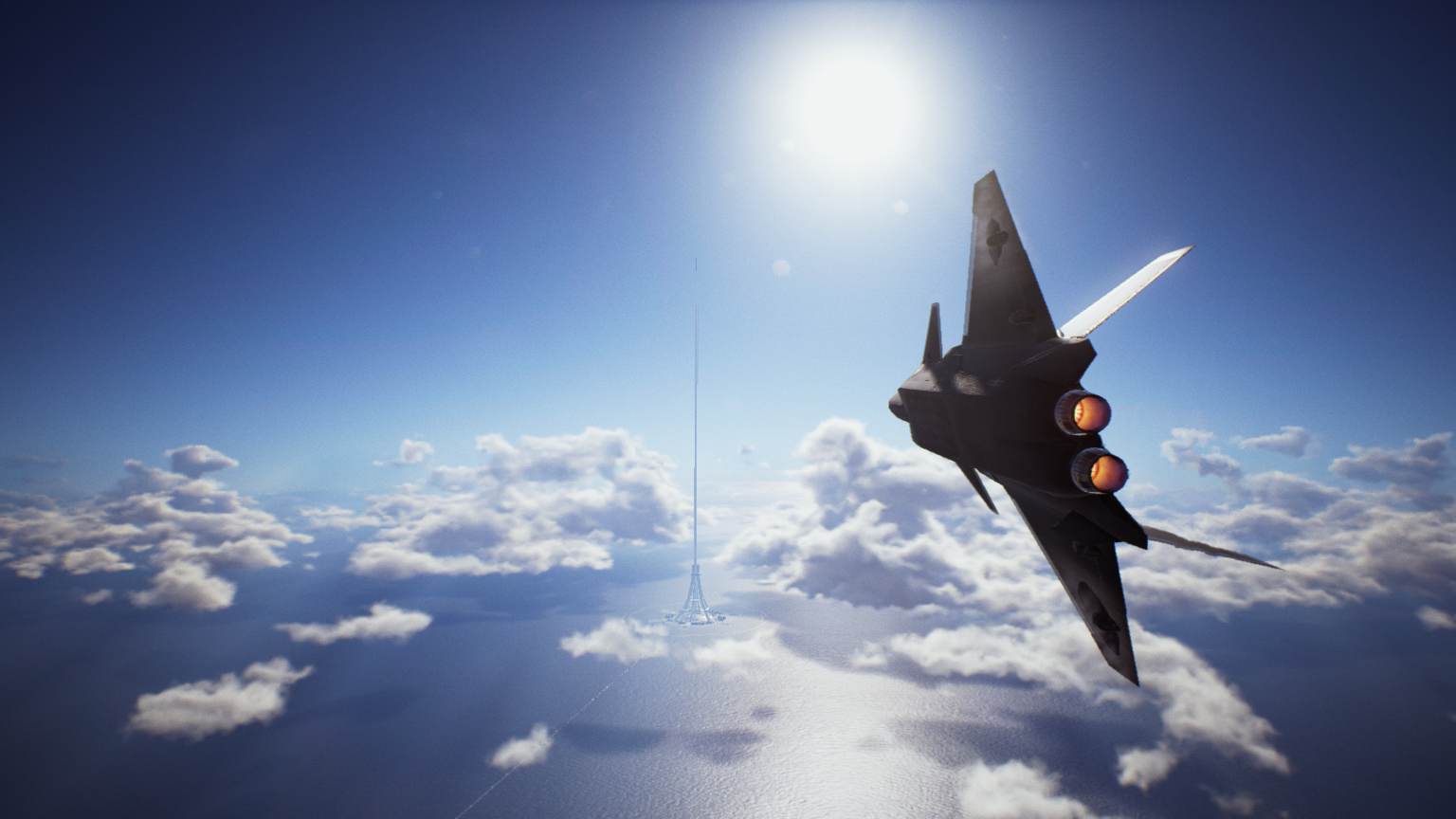 J-20 in Strangereal - Ace Combat 7: Skies Unknown Mod Gameplay 