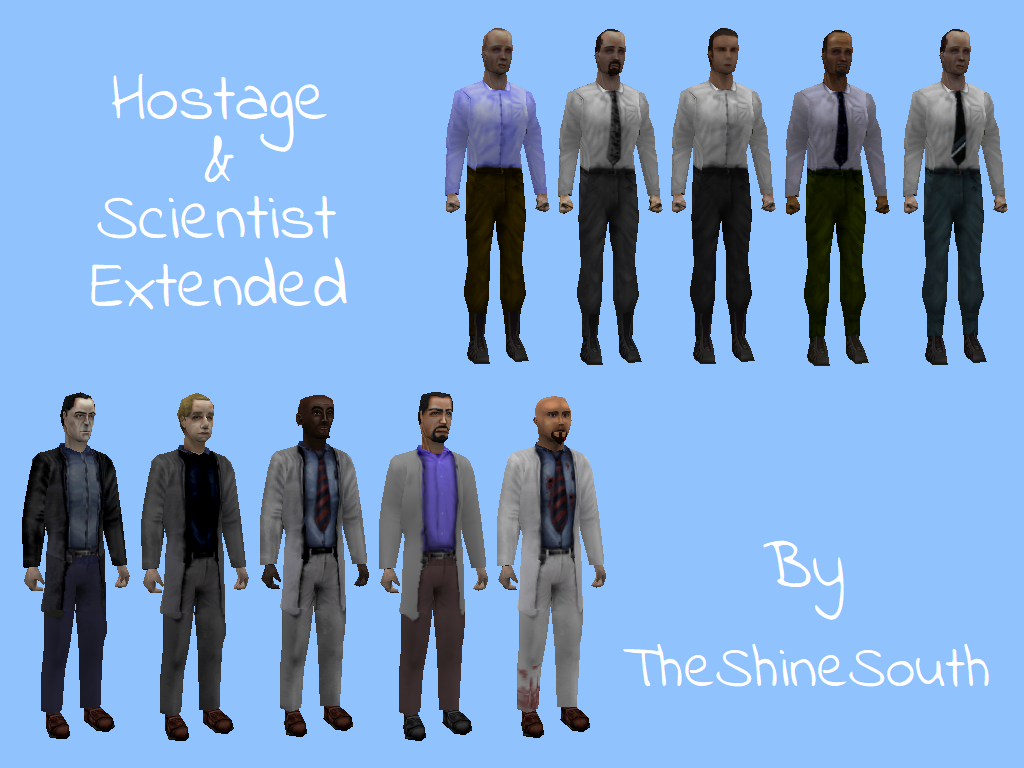 Skins (Counter-Strike: Condition Zero) > Hostages