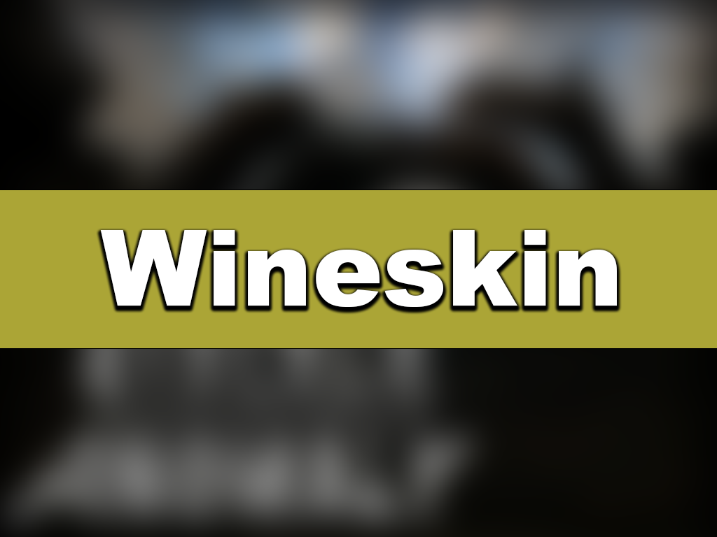 how to make a wineskin