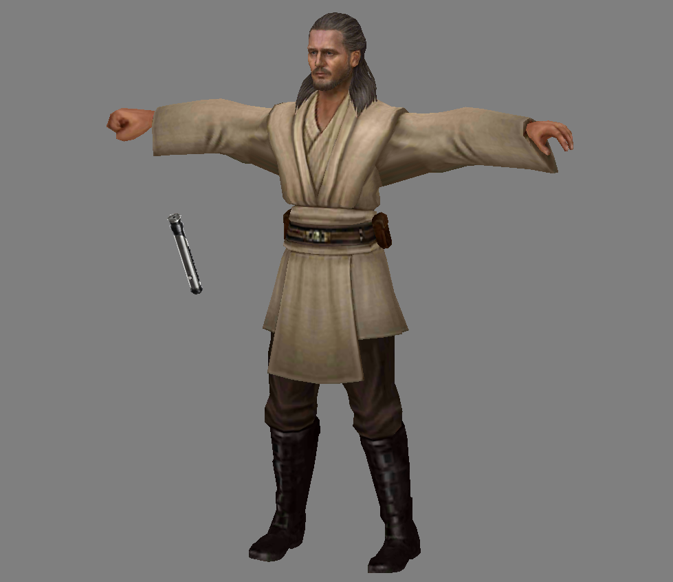 Qui-Gon Jinn - Player Models - JKHub