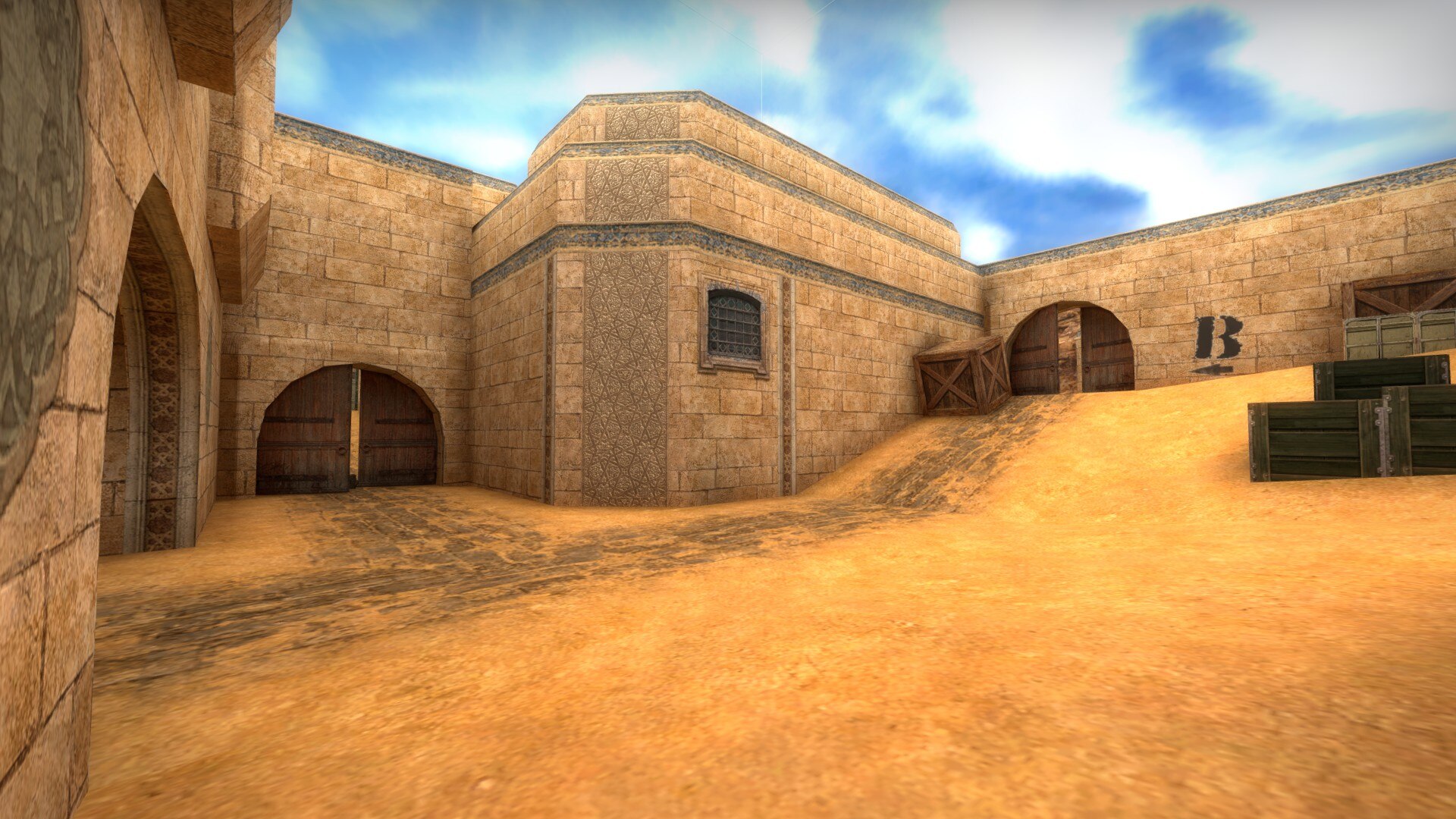 Map de_dust2 for Counter-Strike Condition Zero