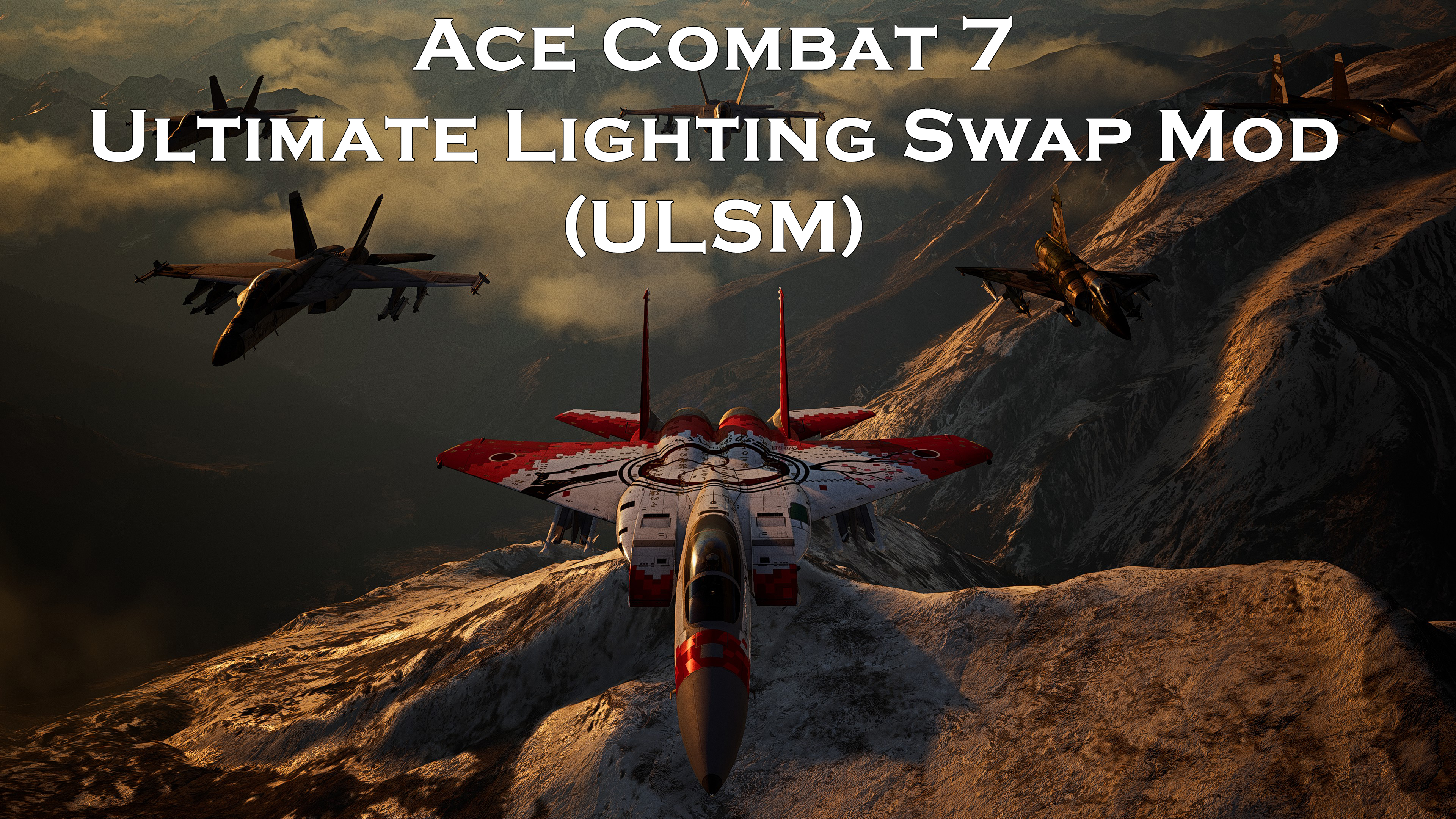 Mission 6 Long Night Lighting Mod v1.1 addon - Ace Combat 7