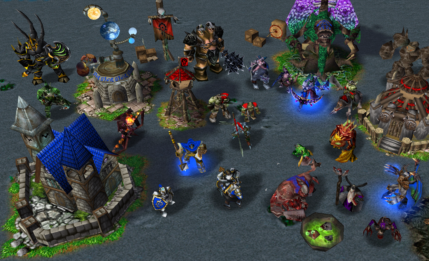 Warcraft 3 frozen throne скачать торрент на русском карты дота с ботами фото 104
