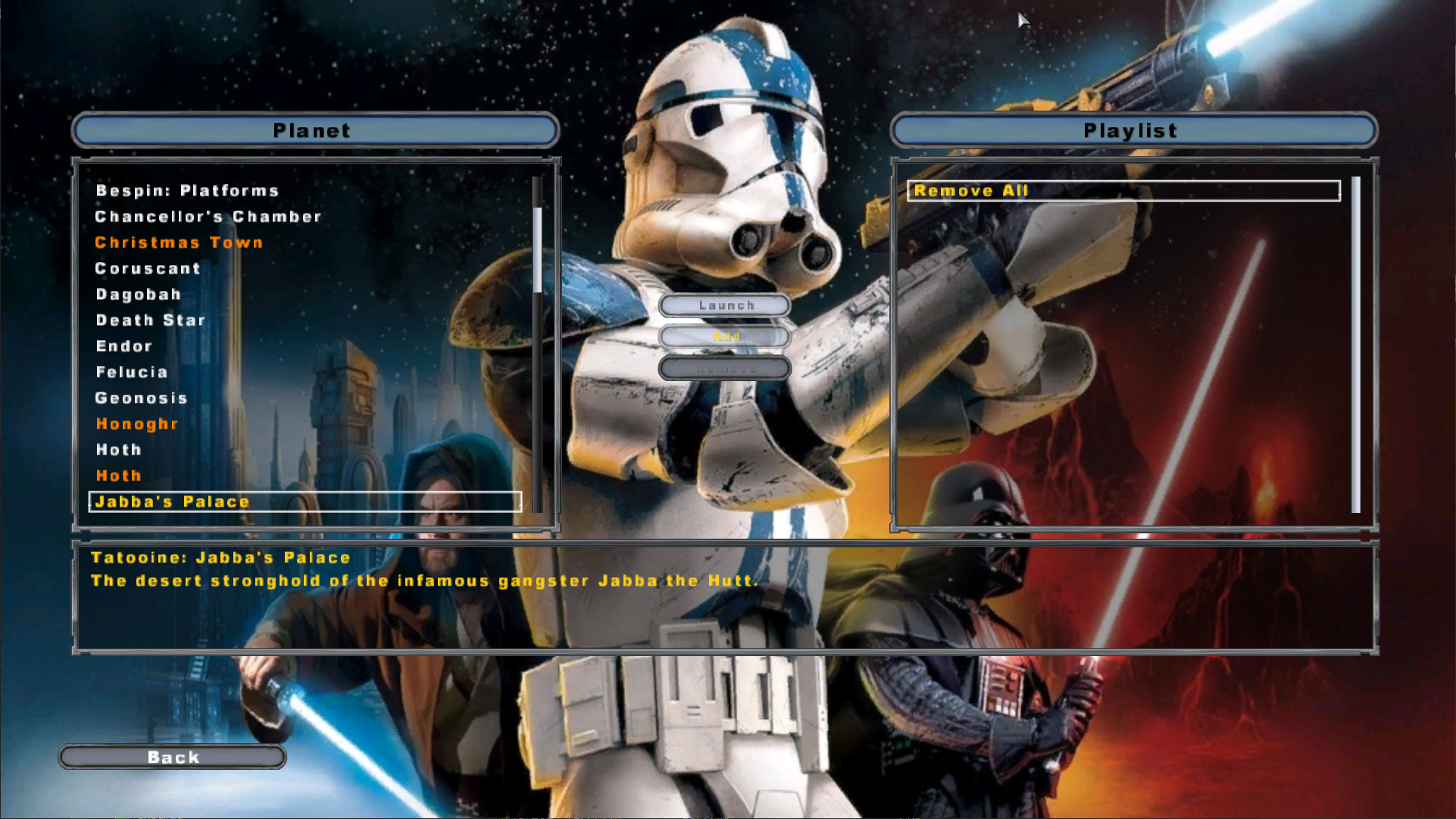 Console Instant Action Screen On PC addon - Star Wars Battlefront II - ModDB