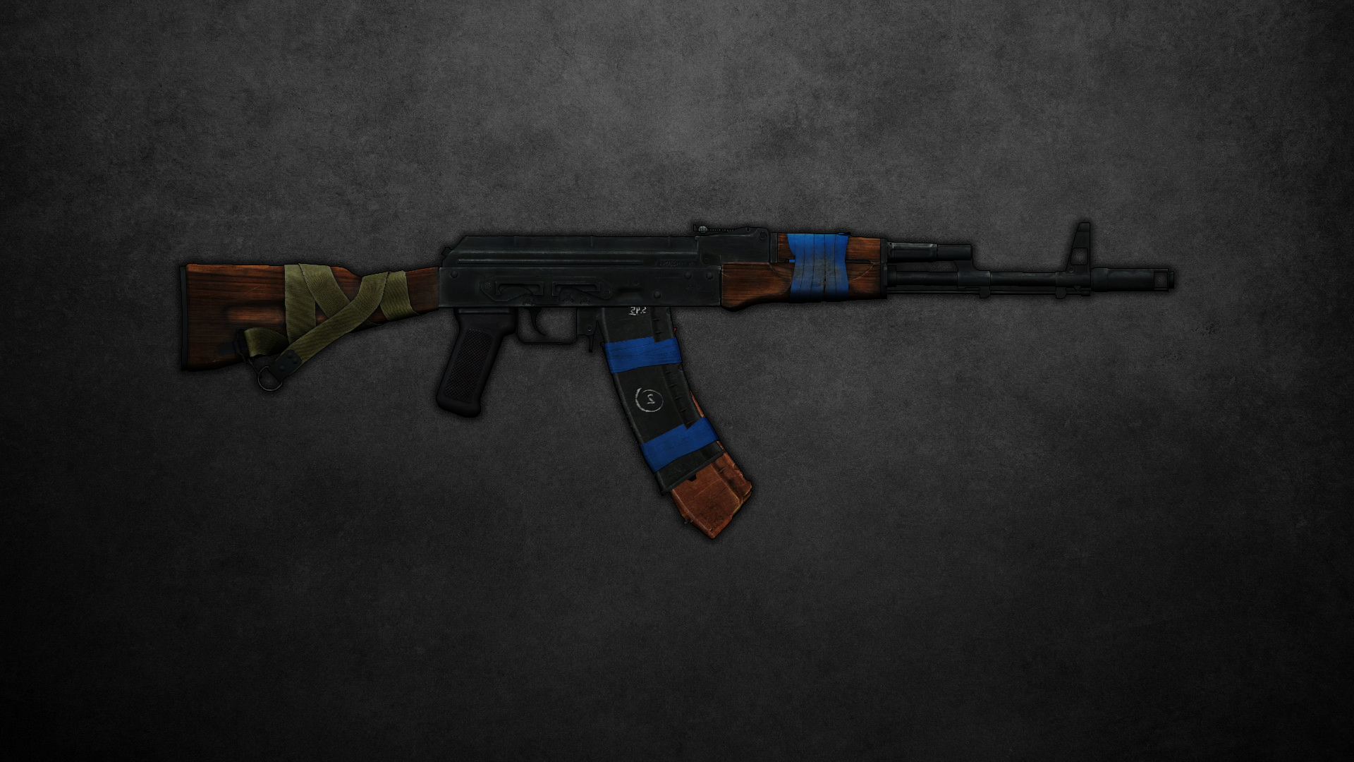 Contract Wars AK-74 [Counter-Strike 1.6] [Mods]