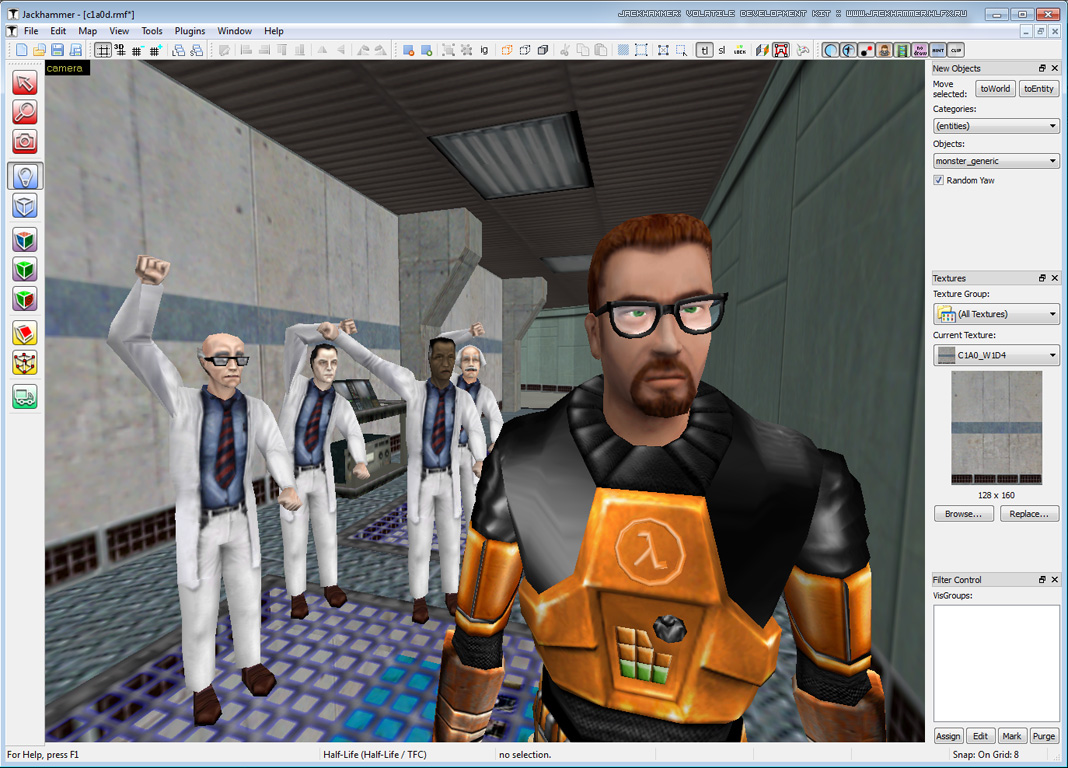 Hammer Tutorial 19 - How to Import Half-Life 2 Beta Models Into