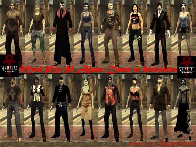 Add-On 8 New Clans Models addon - Vampire: The Masquerade – Bloodlines ...
