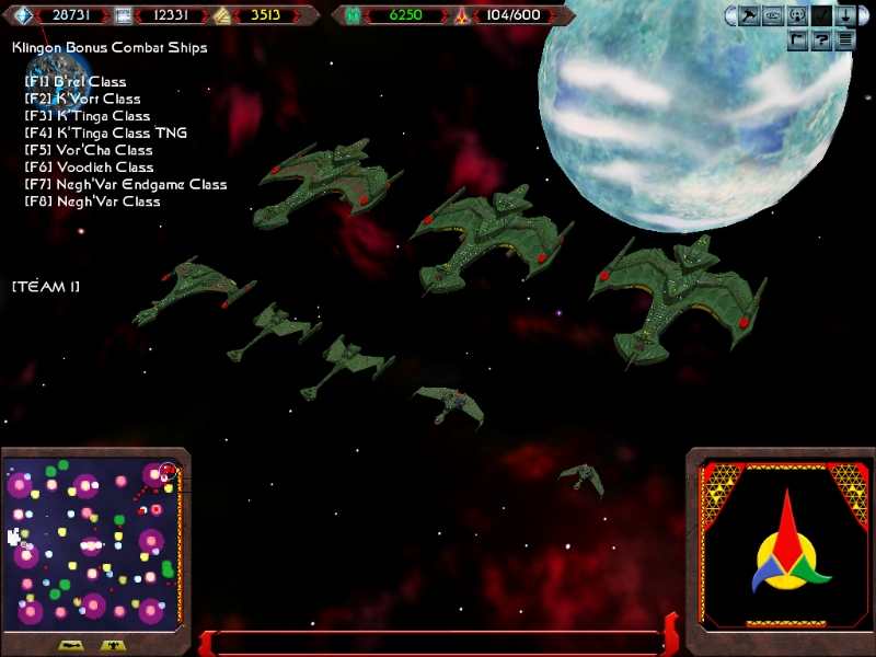 Star trek armada 3 federation ships