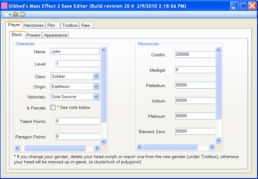 mass effect save editor use