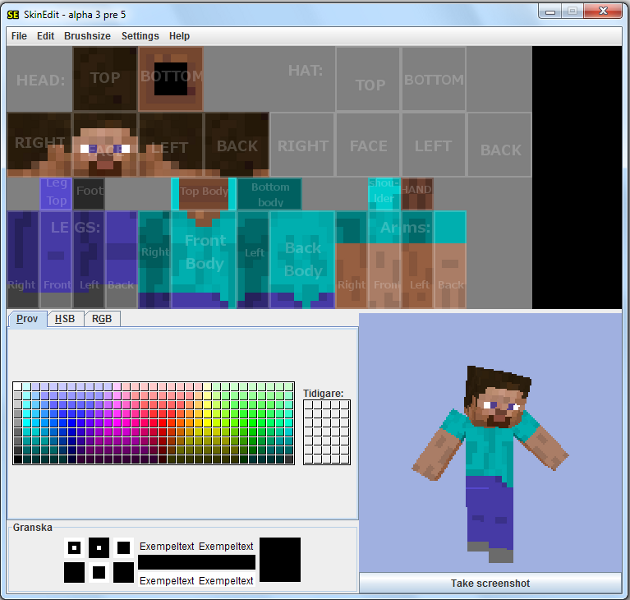 Minecraft SkinEdit for Mac - Download