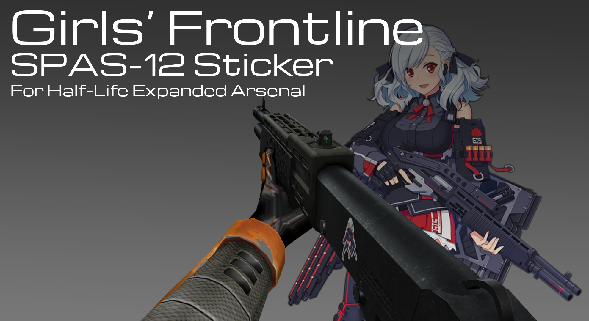 Girls Frontline Spas 12 Sticker Addon Moddb 