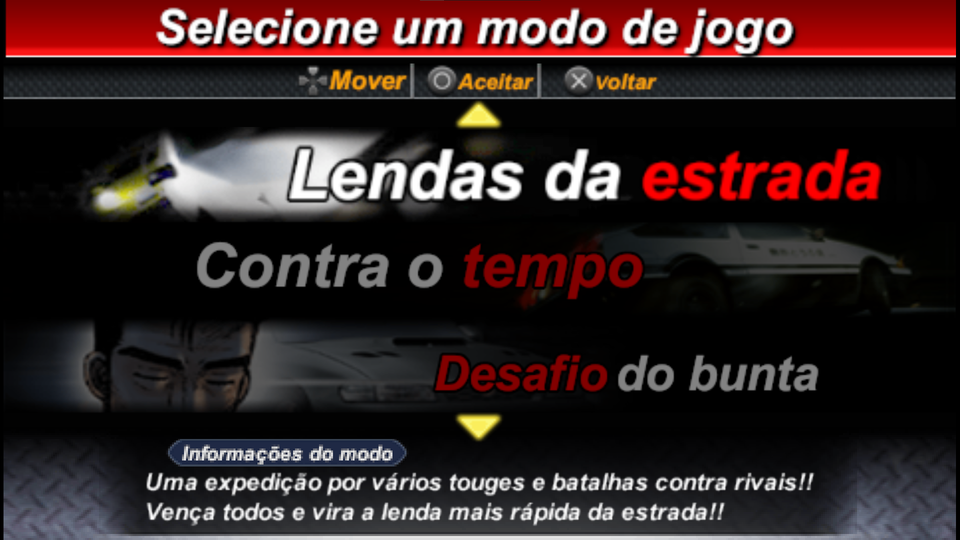 Image 1 - Tradução Português Brasileiro mod for Initial D: Street Stage -  Mod DB