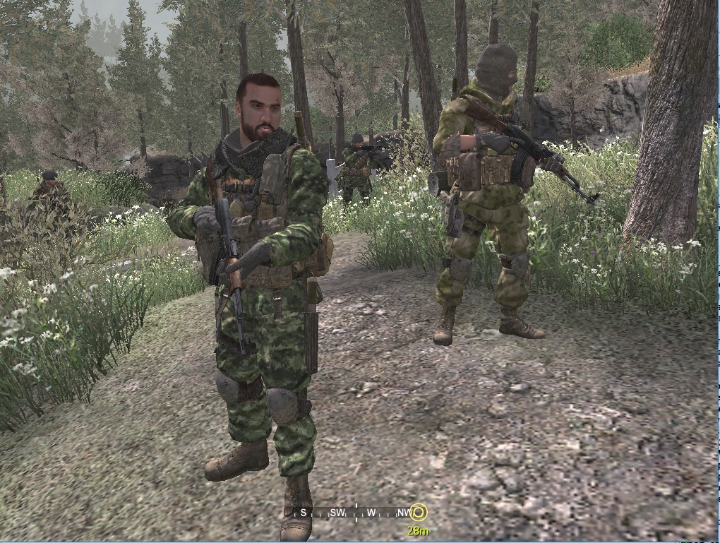 Cadpat and A-Tacs for Zakhaev's mercenaries addon - Call of Duty 4 ...