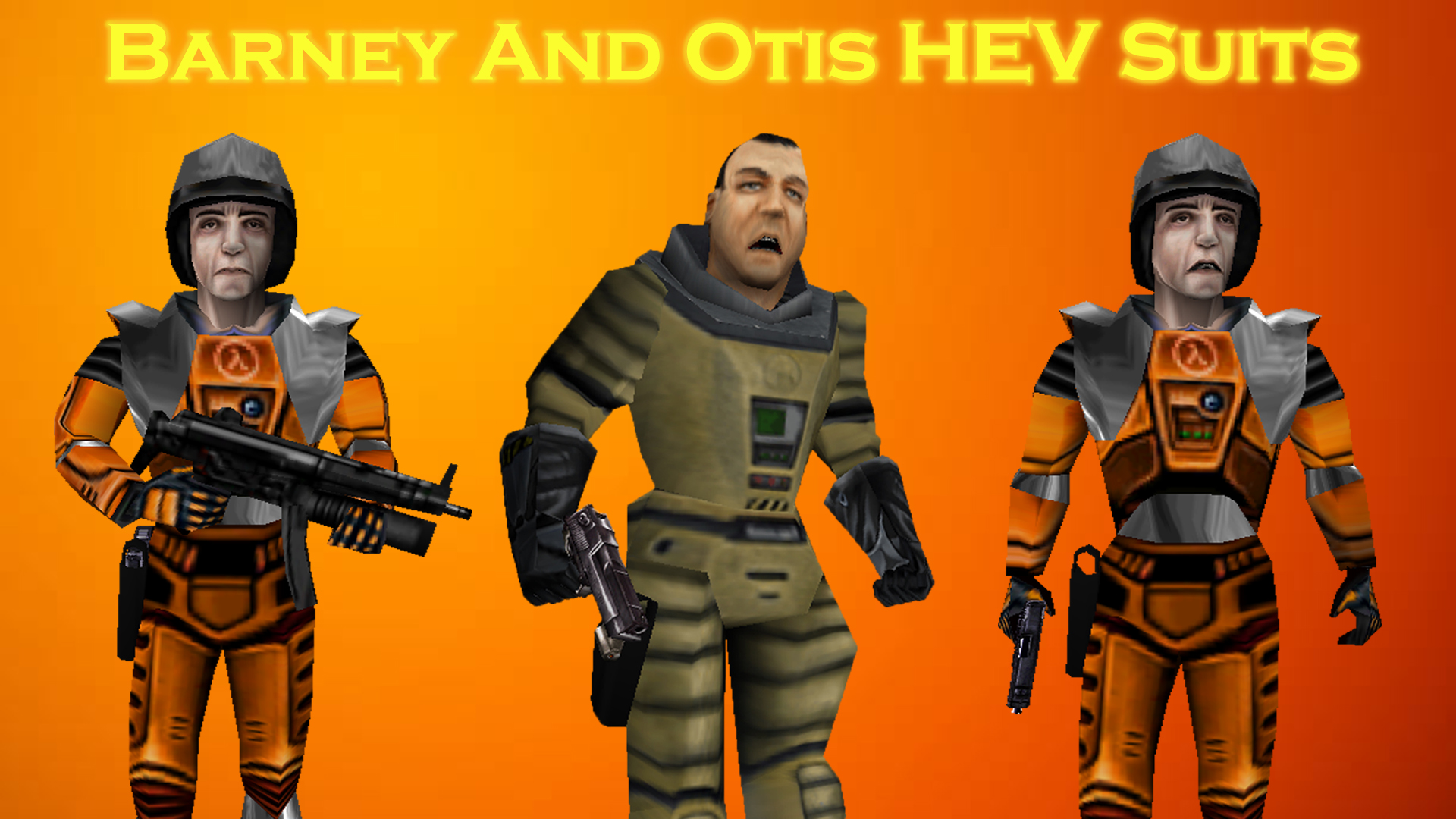 Barney And Otis HEV Suits Addon - Half-Life - ModDB