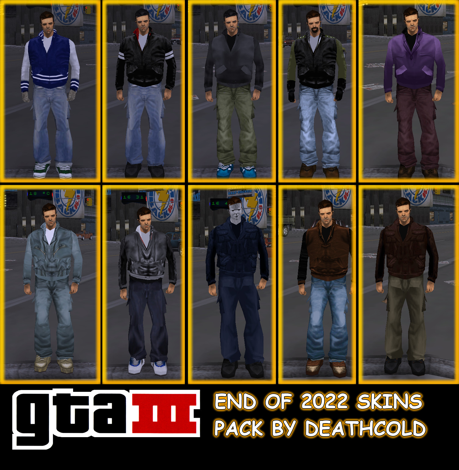 GTA 3 Skins Collection addon - ModDB