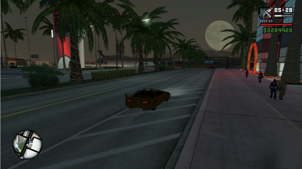 Grand Theft Auto: San Andreas GTA 5 Style Graphics Mod