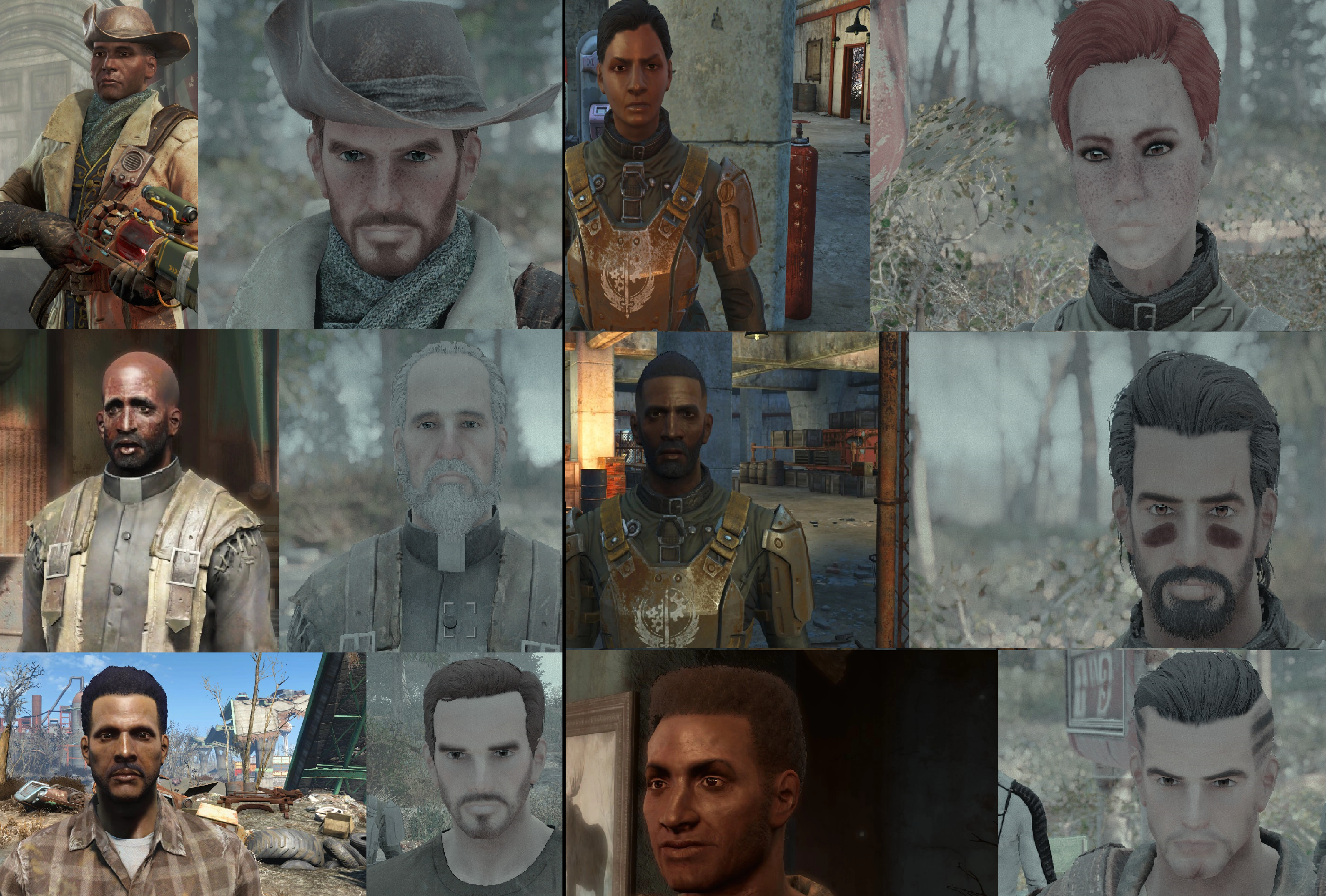 Colors for hair for fallout 4 фото 47