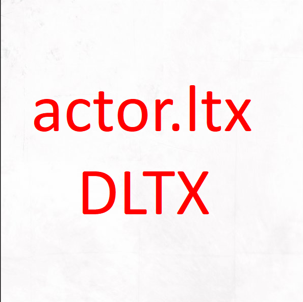 Real Parameters ACTOR.LTX (DLTX) Addon - ModDB