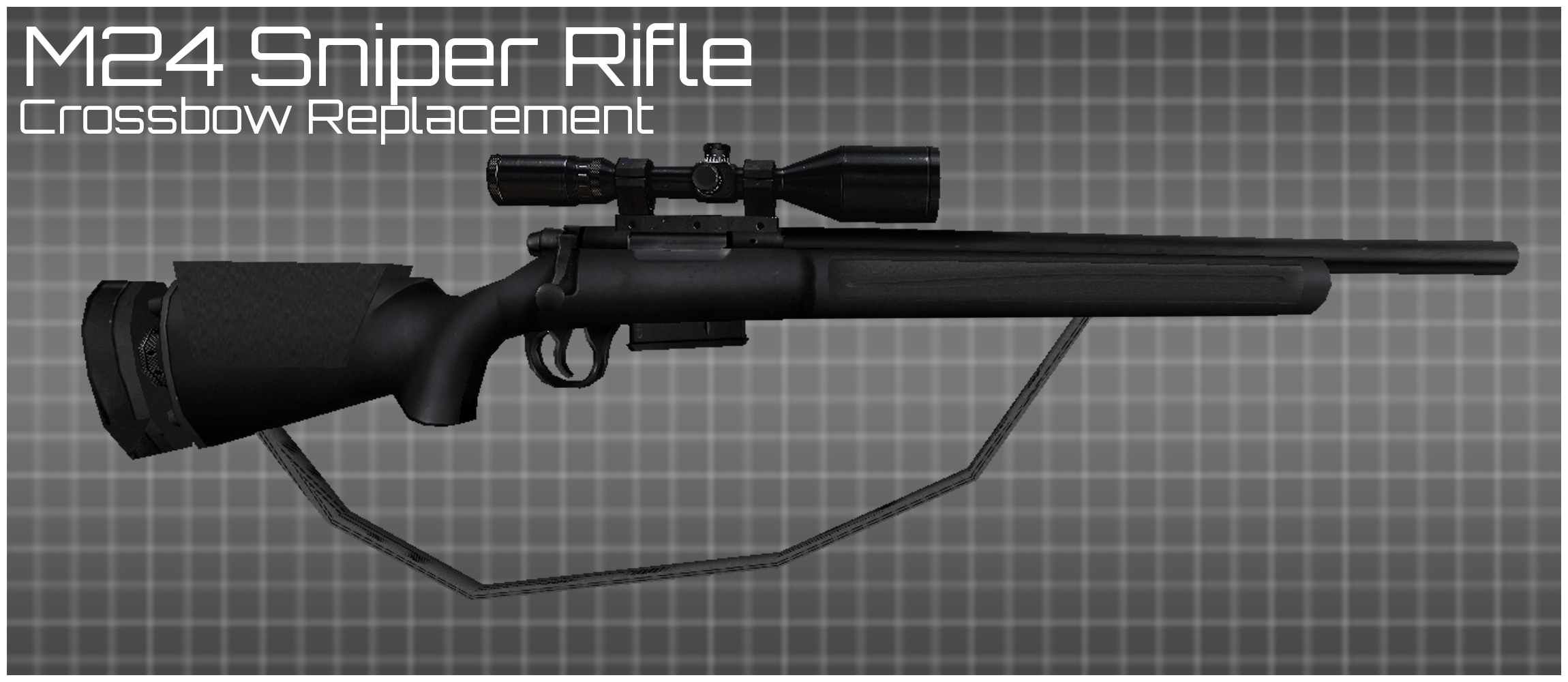 M24 Sniper Rifle Crossbow Replacement for Half-Life 1 addon - ModDB